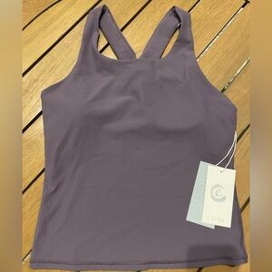 Johnny Was Calme Purple Endurance‎ Cross Back Tank Tops